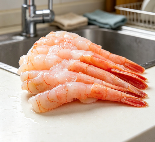 Peeled Pink Shrimp
